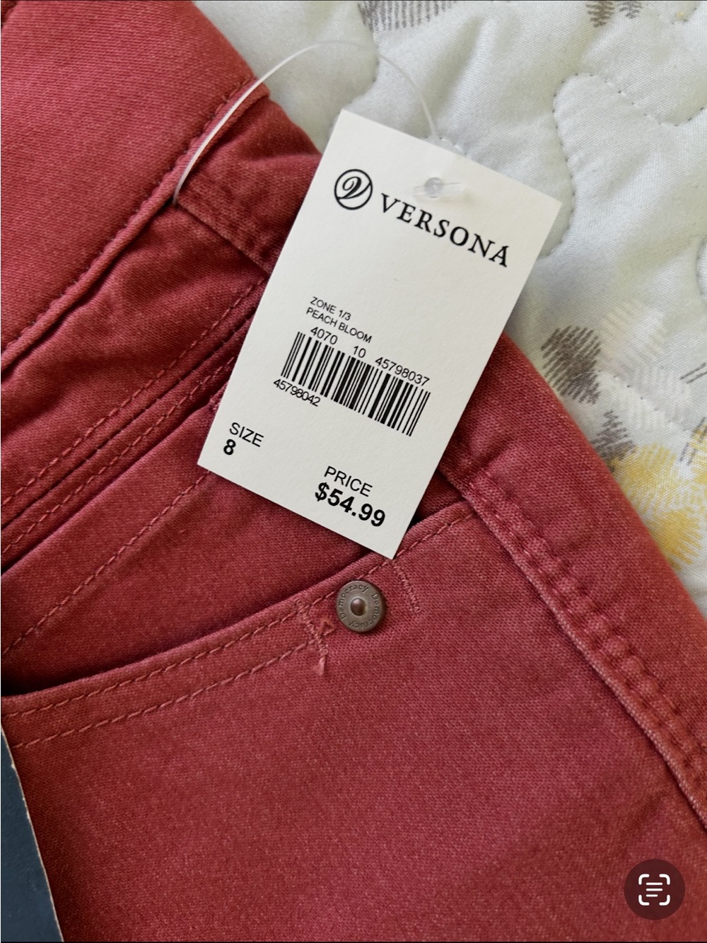 Democracy Women's Skinny Jeans in Peach Bloom